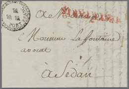 France -  Pre Adhesives  / Stampless Covers: 1788-1793, Drei Briefe "Royal Mail" - 1792-1815: Conquered Departments
