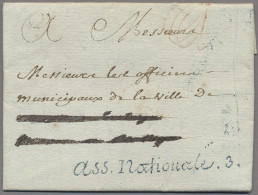 France -  Pre Adhesives  / Stampless Covers: 1790, 15.Dez., Brief Eines Mitglied - 1792-1815: Départements Conquis