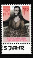 Liechtenstein 1987 500th Anniversary Of Nicholas Of Flue  With Bottom Selvage  ** MNH - Cristianismo