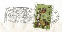 Monaco -  Flamme "Festival International Du Cirque Monaco" 1976 (sur Un Fragment) - Used Stamps