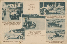 SUCCES De La MATHIS - Multivues Des Prix En 1913    / état - Voitures De Tourisme