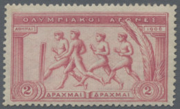 Greece: 1906, Zwischenolympiade, Der Komplette Satz, Farbfrisch Und Meist Gut Ge - Nuevos