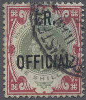 Great Britain - Service Stamps: 1902, I.R. OFFICIAL (Finanzministerium), Edward - Dienstzegels