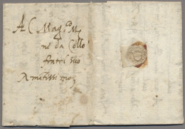 Italy -  Pre Adhesives  / Stampless Covers: 1504, EL With Sender`s Paper Seal BR - 1. ...-1850 Prephilately