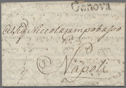 Italy -  Pre Adhesives  / Stampless Covers: 1762-1803, Postbüro Des Königreiches - 1. ...-1850 Prefilatelia