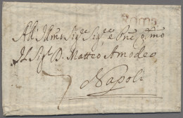 Italy -  Pre Adhesives  / Stampless Covers: 1775-1805, Postbüro Des Königsreiche - ...-1850 Préphilatélie