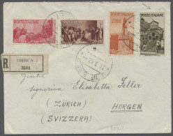 Italy: 1947, Republikanische Geschichte Italiens, Vier Verschiedene Werte Aus De - 1961-70: Poststempel