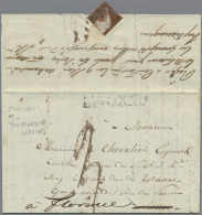 Malta -  Pre Adhesives  / Stampless Covers: 1840, May 6, Desinfected Mail, EL Da - Malte