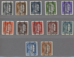 Österreich: 1945, Grazer Aushilfsausgabe 1 Bis 24 Pfg. Komplett, Jeweils Mit Auf - Unused Stamps