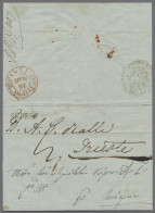 Österreichische Post In Der Levante: 1841, Brief Aus SERRES (seltener L1) Nach T - Levante-Marken