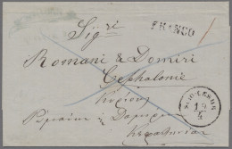 Österreichische Post In Der Levante: 1862, SCIO-CESME 19/4 Ekr U. Nebenges. FRAN - Eastern Austria