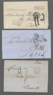 Russia -  Pre Adhesives  / Stampless Covers: 1853-1871, 7 ELs From Odessa Or St. - ...-1857 Vorphilatelie