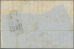 Russian Post In The Levante: 1848, EL From KONSTANTINOPEL Showing A Faint Strike - Levant