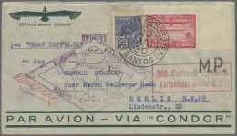 Zeppelin Mail - Overseas: 1930, Brief Von Der Rückfahrt Der Zeppelin-Südamerikaf - Zeppelins