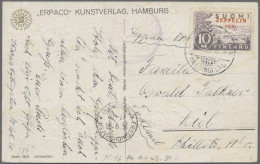 Zeppelin Mail - Europe: 1930, Ostseefahrt, Finnische Zeppelin-Sondermarke Als EF - Europe (Other)