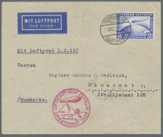 Zeppelin Mail - Germany: 1929, Orientfahrt, DR Zeppelinmarke 2 RM. (Mi.-Nr. 423) - Correo Aéreo & Zeppelin