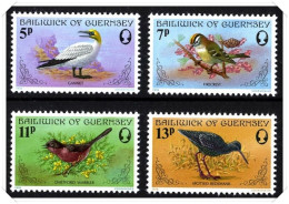 1978 Birds Unmounted Mint - Guernesey