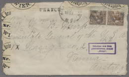Desaster Mail: 1892, Brief Aus New York Nach Wien, Mit Dem Dampfer "Eider" Am 31 - Andere & Zonder Classificatie