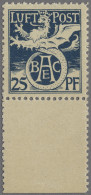 Bayern - Marken Und Briefe: 1912, Halbamtliche Flugmarke, 25 Pf. Dunkelpreußisch - Sonstige & Ohne Zuordnung