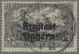 Bayern - Marken Und Briefe: 1919, Deutsches Reich Mit Überdruck "Freistaat Bayer - Other & Unclassified