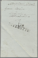 Hamburg - Postamt Ritzebüttel: 1811, Departementstempel 128/RITZEBUTTEL Auf Drei - Hamburg