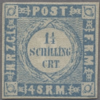 Schleswig-Holstein - Marken Und Briefe: 1864, Holstein Und Lauenburg, Wertangabe - Other & Unclassified