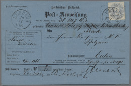 Schleswig-Holstein - Marken Und Briefe: 1865, Freimarke 2 Schilling Grauultramar - Other & Unclassified