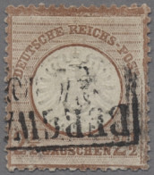 Deutsches Reich - Brustschild: 1872, Großer Brustschild 2 1/2 Groschen In Der Gu - Oblitérés