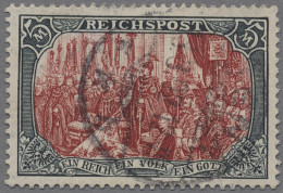 Deutsches Reich - Germania: 1900, Reichspost, Reichsgründungsfeier 5 M. Type II, - Oblitérés