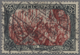 Deutsches Reich - Germania: 1900, Reichspost, Reichsgründungsfeier 5 Mark In Typ - Used Stamps