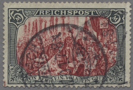 Deutsches Reich - Germania: 1900, Reichspost, Reichsgründungsfeier 5 Mark In Typ - Usados