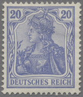 Deutsches Reich - Germania: 1902, Deutsches Reich O. Wz., 20 Pf. In Der Seltenen - Neufs