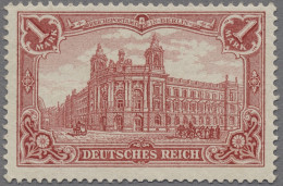 Deutsches Reich - Germania: 1902, Deutsches Reich Ohne Wz., Reichspostamt 1 Mark - Unused Stamps