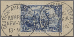 Deutsches Reich - Germania: 1902, Deutsches Reich O. Wz., Nord Und Süd, 2 Mark O - Other & Unclassified