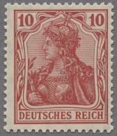 Deutsches Reich - Germania: 1913, Deutsches Reich Mit Wz., 10 Pf. In Der Guten F - Ongebruikt