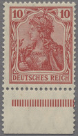 Deutsches Reich - Germania: 1913, Germania Mit Wz. 1, Friedensdruck, 10 Pfg. In - Ungebraucht