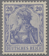 Deutsches Reich - Germania: 1906, Deutsches Reich Mit Wz., Friedensdruck, 20 Pf. - Neufs