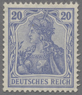 Deutsches Reich - Germania: 1906, Deutsches Reich Mit Wz. 1, Friedensdruck, 20 P - Nuovi