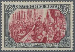 Deutsches Reich - Germania: 1905, Deutsches Reich Mit Wz. 1, Reichsgründungsfeie - Neufs