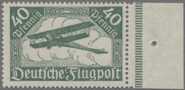 Deutsches Reich - Inflation: 1919, Flugpostmarken, 40 Pfg. In Der Guten Farbe He - Ungebraucht