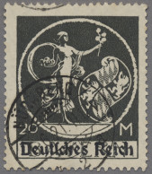 Deutsches Reich - Inflation: 1920, Bayern-Abschied, 20 Mark In Type II Gepr. Inf - Used Stamps