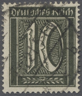 Deutsches Reich - Inflation: 1921, Freimarke 10 Pfg. In Der Guten Farbvariante S - Used Stamps