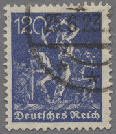 Deutsches Reich - Inflation: 1921, Freimarken 120 Pfg. Gestempelt "....25.6.23" - Gebraucht