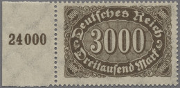 Deutsches Reich - Inflation: 1923, Ziffernzeichnung Querformat, 3000 M. In Der G - Unused Stamps