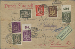 Deutsches Reich - Inflation: 1923, Portogerechte 350 Mark-Flugpost-Frankatur (30 - Briefe U. Dokumente