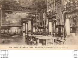 MONACO  Monte-Carlo - Salle De Trente Et Quarante - Casino