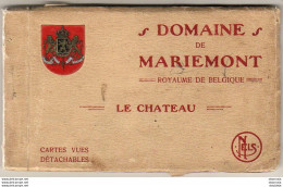 BELGIQUE  Domaine De Mariemont.Carnet De 10 Cartes.Le Château - Morlanwelz