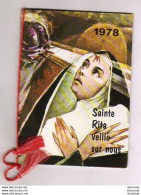 CALENDRIER 1978  SAINTE RITA VEILLE SUR NOUS - Formato Piccolo : 1971-80