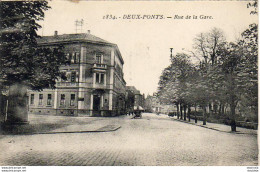 ALLEMAGNE  DEUX PONTS  ZWEIBRÜCKEN  Rue De La Gare - Zweibrücken