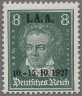 Deutsches Reich - Weimar: 1927, Internationales Arbeitsamt (IAA), Drei Werte Mit - Unused Stamps